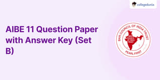 AIBE 11 Question Paper with Answer Key (Set B)